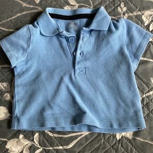 Little boys blue polo t-shirt 6 months